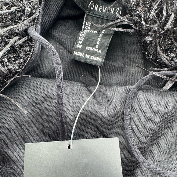 NWT Forever 21 Party Dress, Black, Size Small - Picture 7 of 8